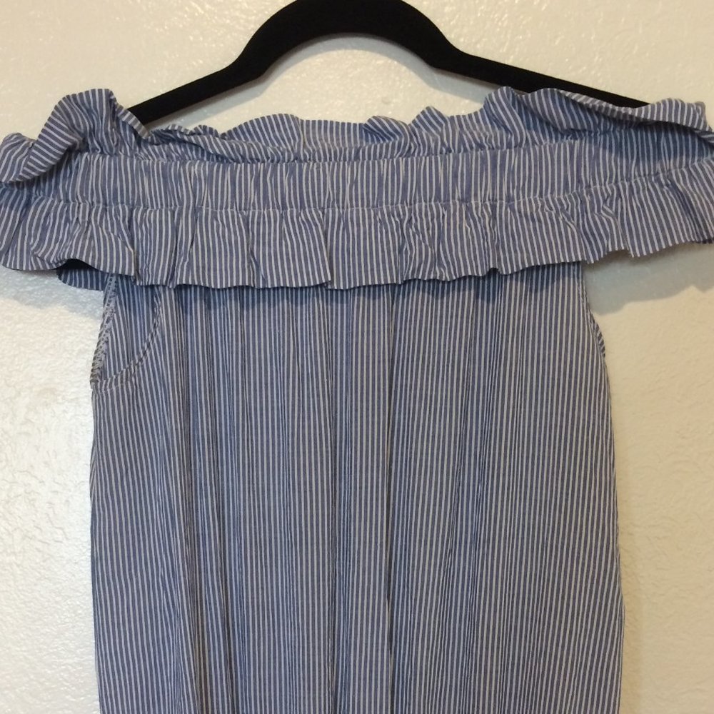 Ces Femme Off-The-Shoulder Ruffle Top